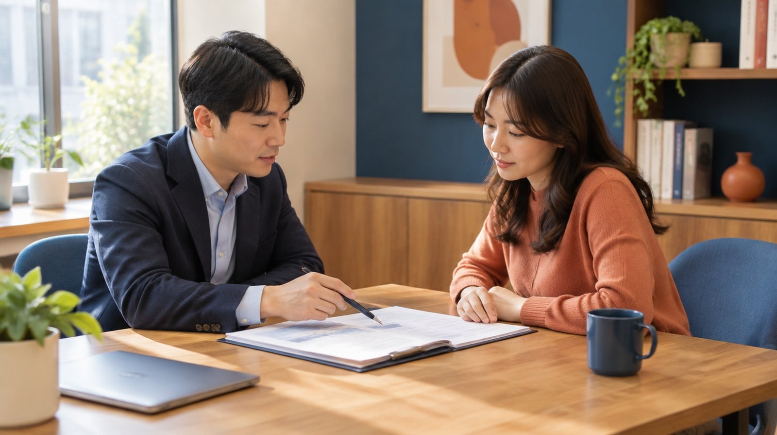 남양주 개인회생 상담에서 소득·재산 사정을 함께 정리하는 모습